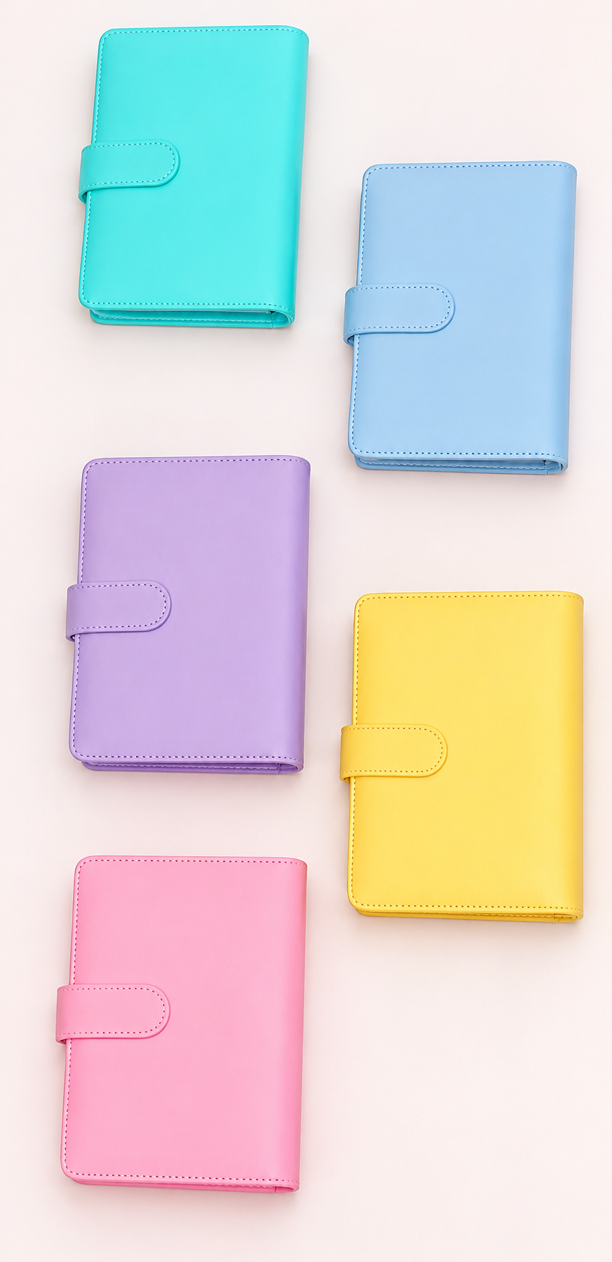 Nikki Bag LLC A6 Cash Binder Set-Budget Organizer with 8 Custom Cash Envelopes