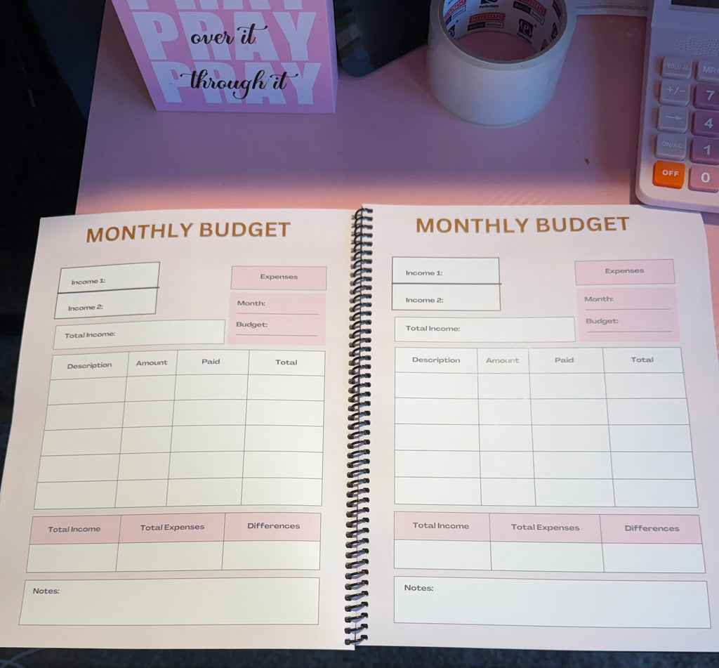 Nikki Bag Budget Planner- Plan, Save & Grow