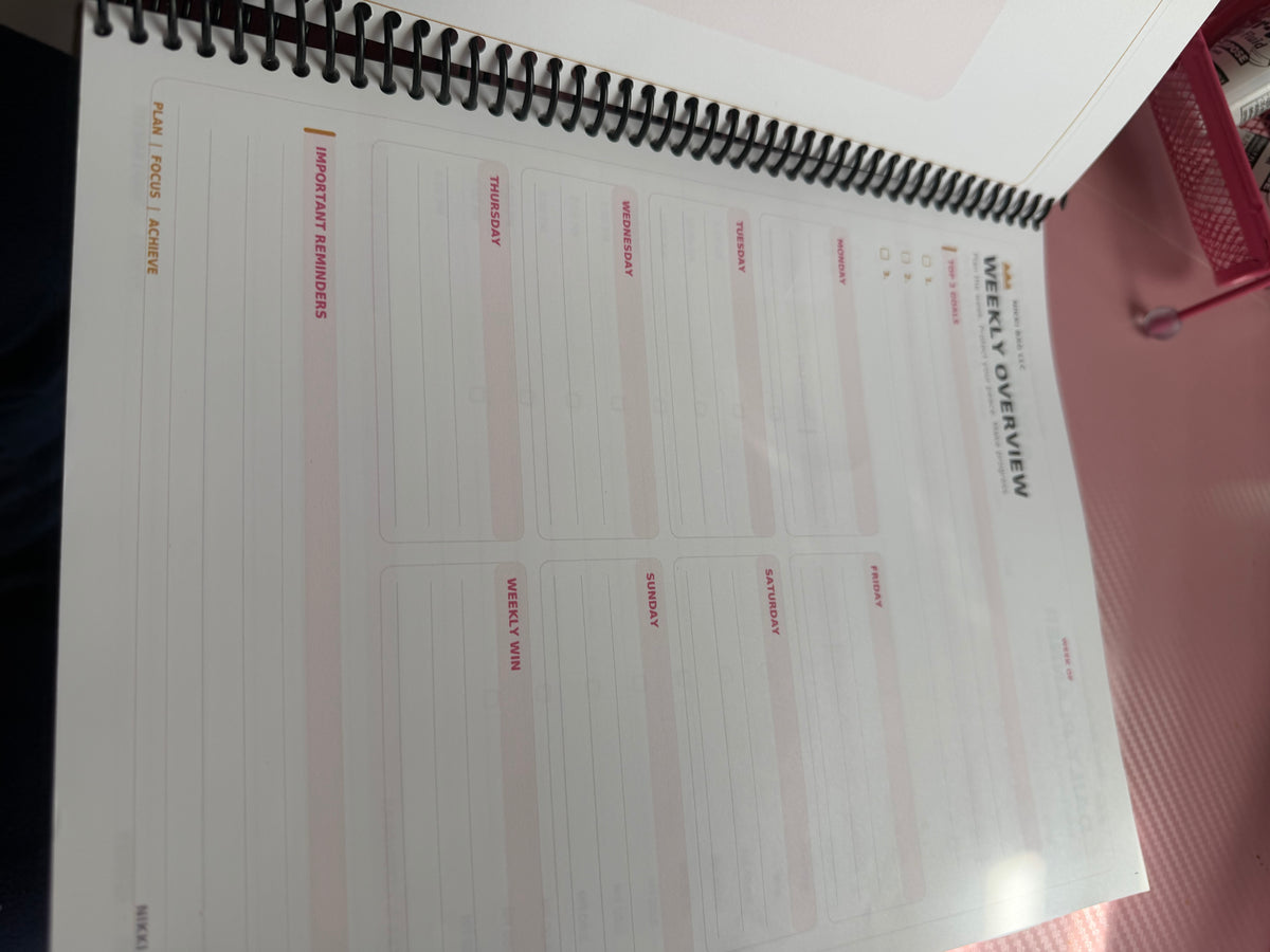 Nikki Bag Daily Planner