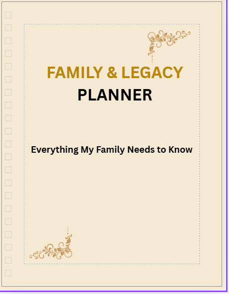 Family & Legacy Planner